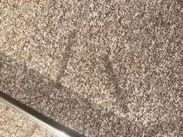 Straightener burn on carpet